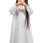 Floral - Green jalabiya